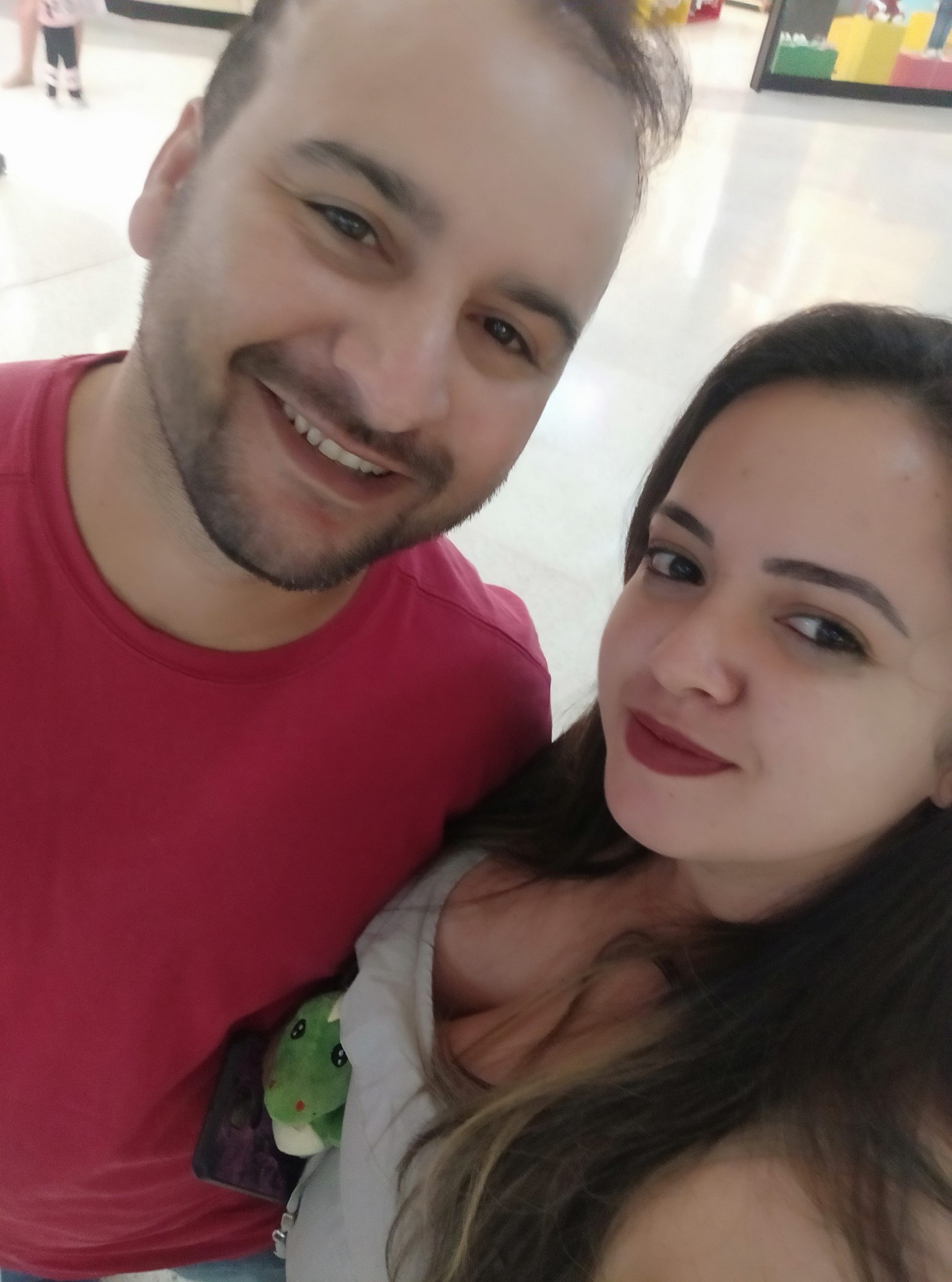 Franciele Feldkircher e Jonas Paislandy